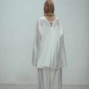 AMANI WIDE LEG TROUSERS OAT