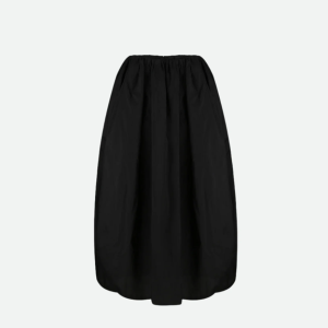 BALLOON LONG SKIRT BLACK