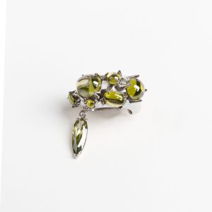 BLOWN CHARM EAR CUFF OLIVEGREEN SL - RH