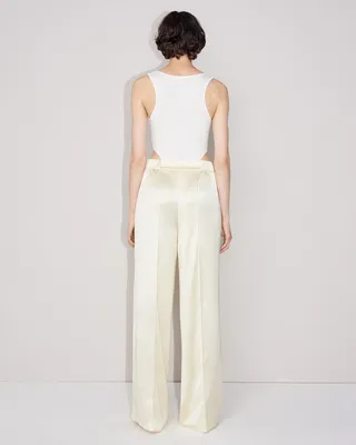 BRA CLOSURE TROUSERS VANILLA