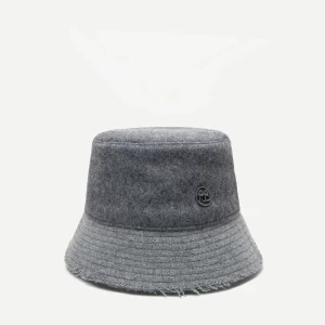 BUCKET HAT WOOL GREY