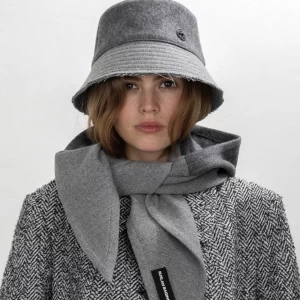 BUCKET HAT WOOL GREY