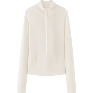 CAPRI ZIPPER TANK IN WHITE