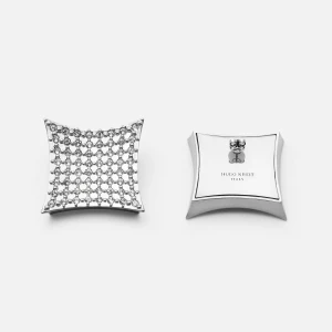 CHUNK EARRINGS LARGE PAVE