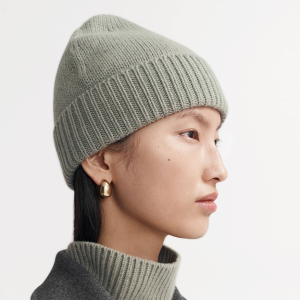 CHUNKY BEANIE SAGE GREEN