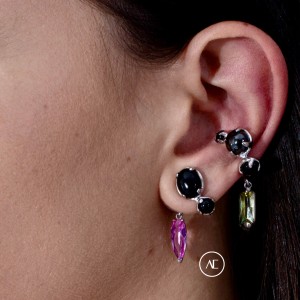CLIMAX PUNK EAR SET IN SILVER