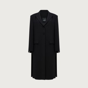 DECONSTRUCTED TRENCH BLACK