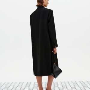 DECONSTRUCTED TRENCH BLACK