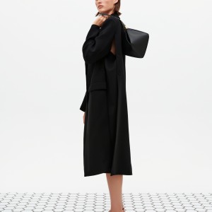 DECONSTRUCTED TRENCH BLACK