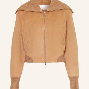 DOUBLE FACED BOMBER JACKET IN CAMEL