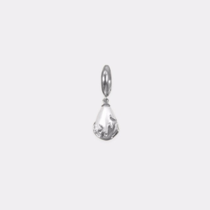 DROP PEARL IN HEAT EARRING IN SILVER