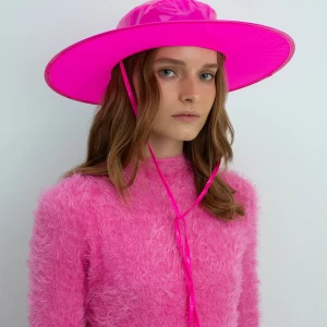 PINK FOLDABLE  HAT