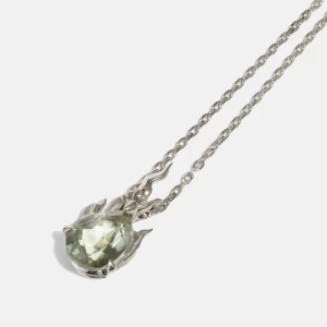 GEM IN HEAT GREEN NECKLACE