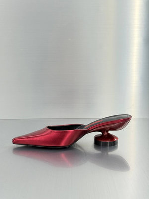 GIORGIA BORDO LEATHER MULES 