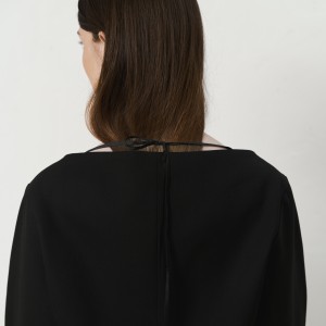 'INGLE' JACKET IN BLACK 