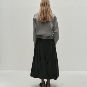 JULIET BALOON SKIRT IN BLACK