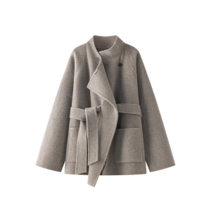 JULIET MIDI COAT IN MOLE