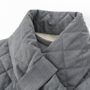 KALA CHECKED JACKET IN GREY