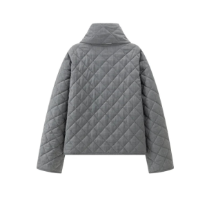 KALA CHECKED JACKET IN GREY