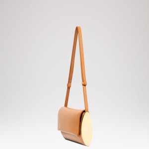 KATE LEATHER CARAMEL