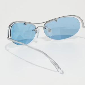 LANA SUNGLASSES SILVER LIGHT  BLUE