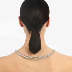 LINE NECKLACE IN SILVER 