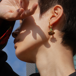 MARIGOLD Earrings Red/Yellow