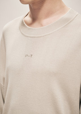 MILANO KNIT MOCKNECK SWEATER LIGHT KHAKI