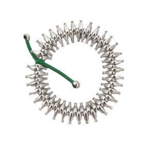 NENUPHAR RUBBER BAND IN SILVER