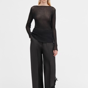 ATELIER PASHI PANT  BLACK