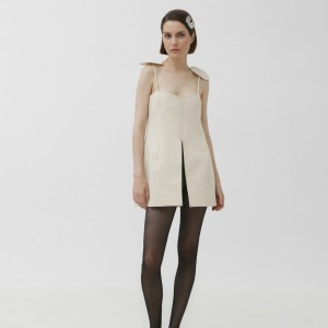 TOP 'PETALE' IN IVORY