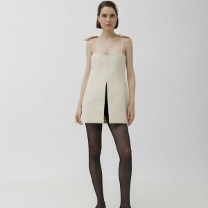 TOP 'PETALE' IN IVORY