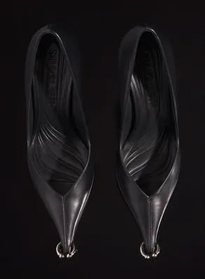 PIERCING PUMP NAPPA BLACK 