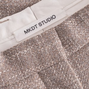 PORTLYN STRUCTURE WOOL BLEND IN CINNAMON MELANGE