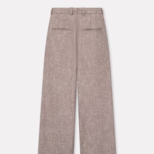 PORTLYN STRUCTURE WOOL BLEND IN CINNAMON MELANGE