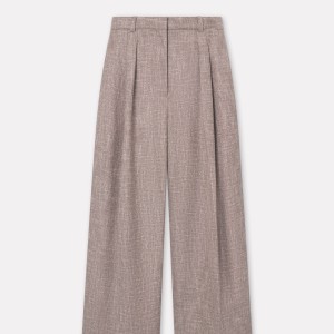 PORTLYN STRUCTURE WOOL BLEND IN CINNAMON MELANGE