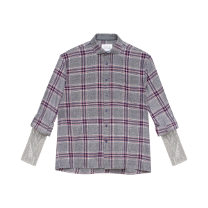 REDESIGNED SHIRT 123 IN CHECKERED RED