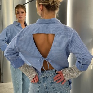 REDESIGNED SHIRT 156 IN BLUE CELL