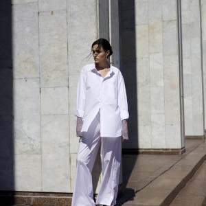 REDESIGNED SHIRT 156 IN WHITE