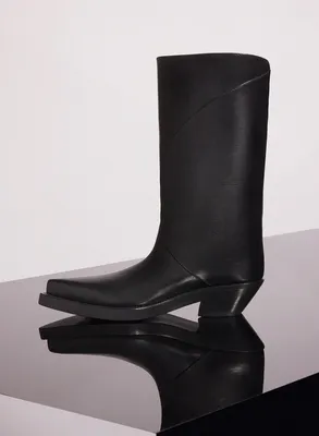 SANTIAG CALFSKIN BLACK