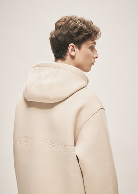 SCUBA HOODED SWEATERSHIRT LIGHT KHAKI