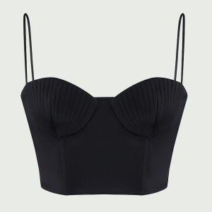 SEASHELL TOP BLACK