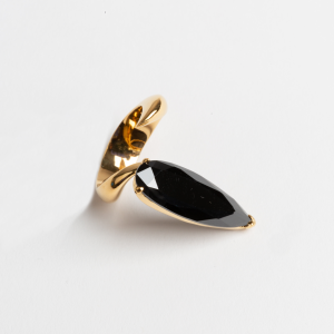SHARP ALIEN RING BLACK - GD