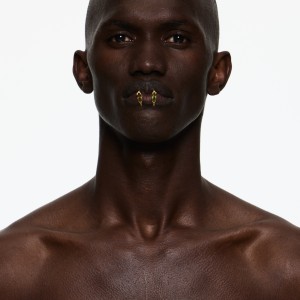 SHARP VIPER MOUTH - EAR PIECE OLIVECZ - GD