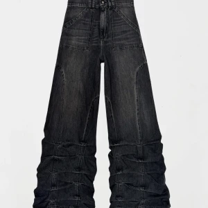AVAVAV SMOCK DETAILED JEANS IN WASHED BLACK