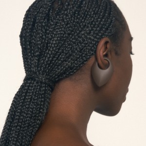 SPADA DROP EAR CUFF IN BROWN