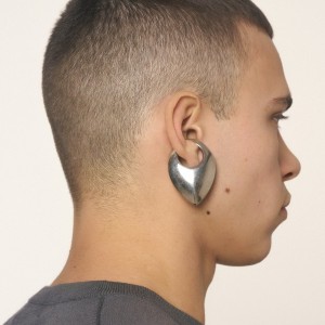 SPADA DROP EAR CUFF IN SILVER