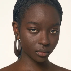 SPADA DROP EARRINGS IN BROWN