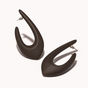 SPADA DROP EARRINGS IN BROWN