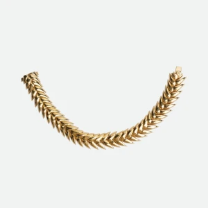 SPIKELET BRACELET IN GOLD